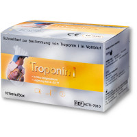 CareStix Troponin I-Schnelltest - 10 Teste pro Packung