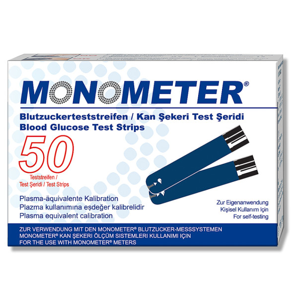 Blutzucker-Teststreifen MONOMETER, 2 x 25 Stück