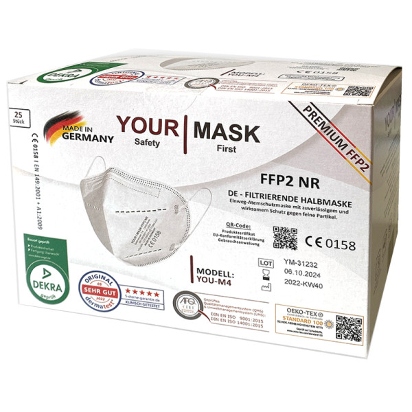 FFP2 Maske MADE IN GERMANY 25 Stück
