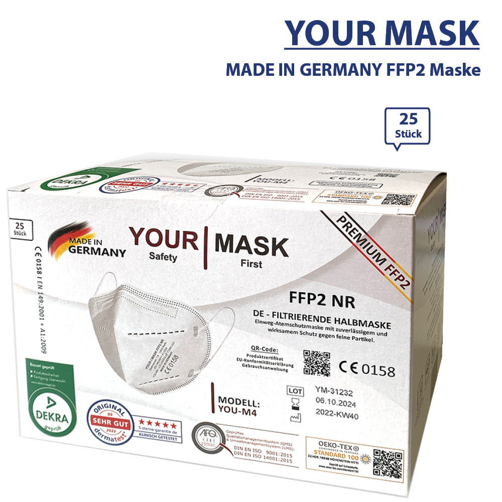 Anti-Beschlag - FFP2-Masken Made in Germany