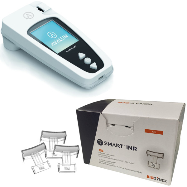 LabPad® Evolution Analyser + 25 INR Teste im Kombi Set